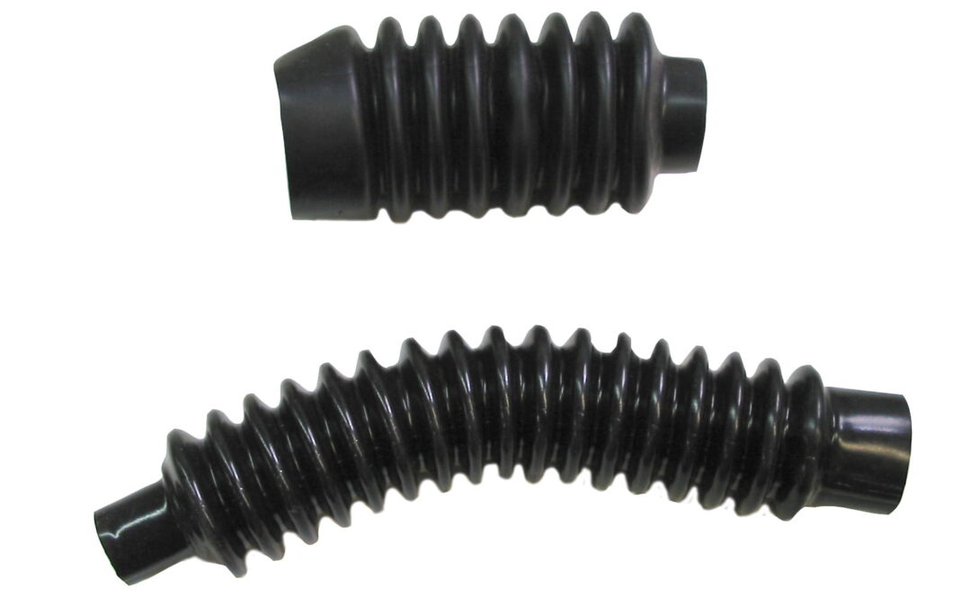 Protective bellows in industrial processes with vapors and chemical agents